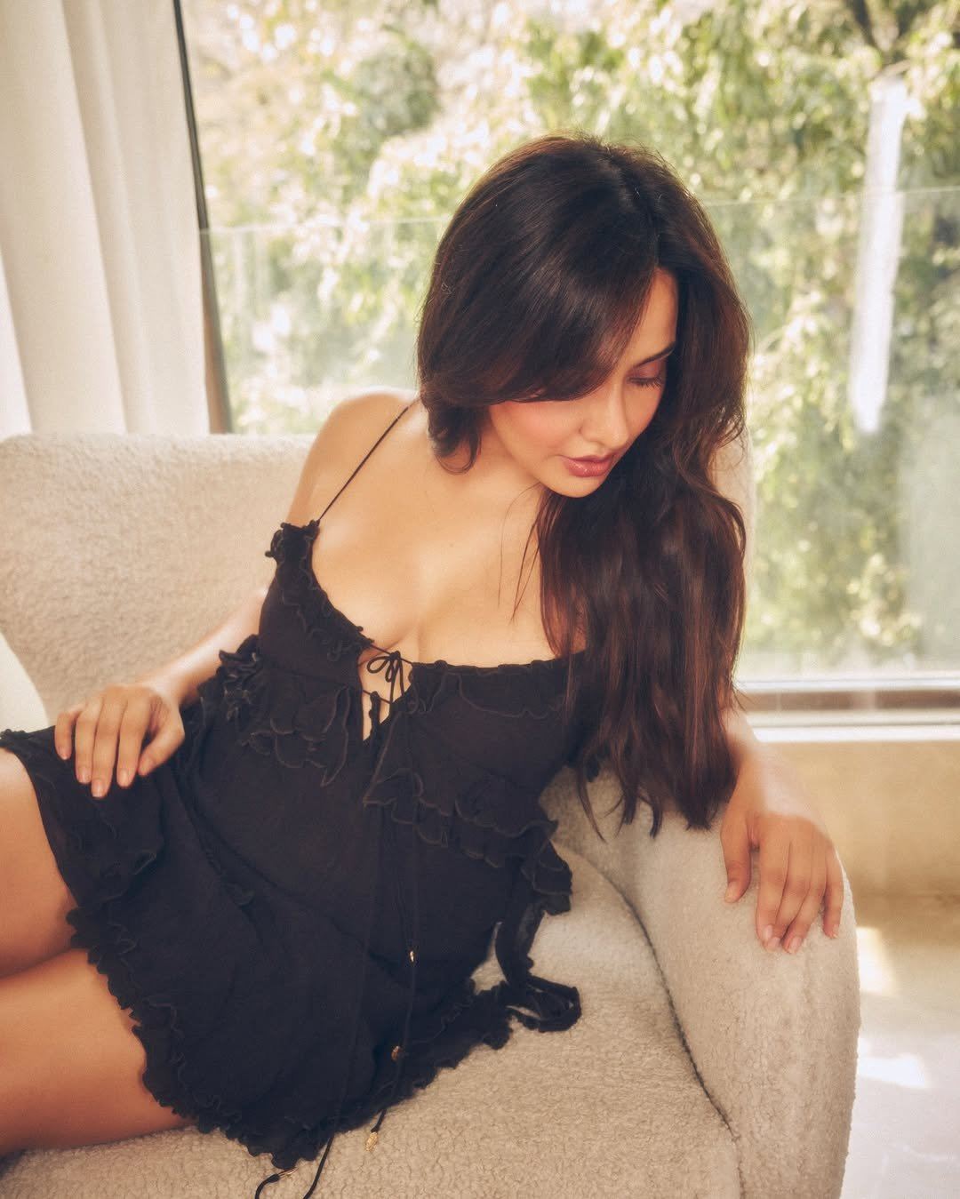 Neha Sharma Flaunts Her Sculpted Curves Today.