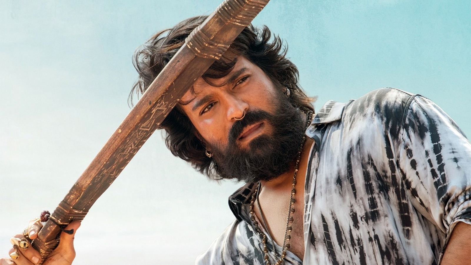 Ram Charan in Peddi film shoot