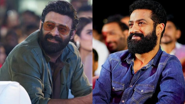 Prabhas at The Raja Saab pre-release event