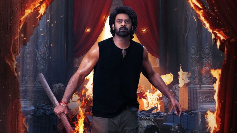 Prabhas in The Raja Saab film still