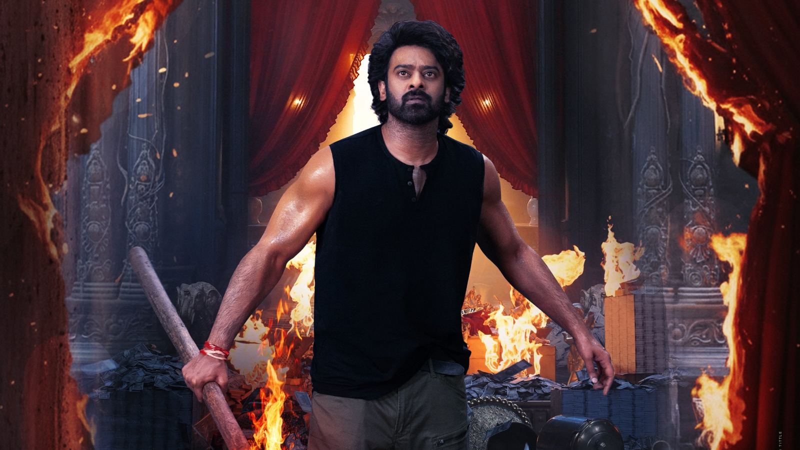Prabhas in The Raja Saab film still