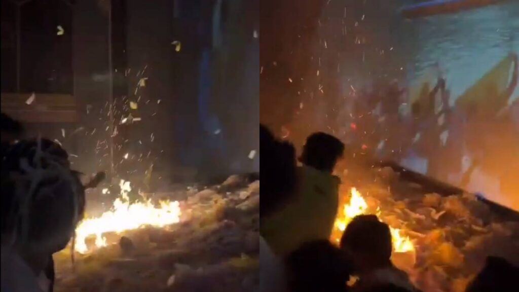 Prabhas Raja Saab theatre fire incident