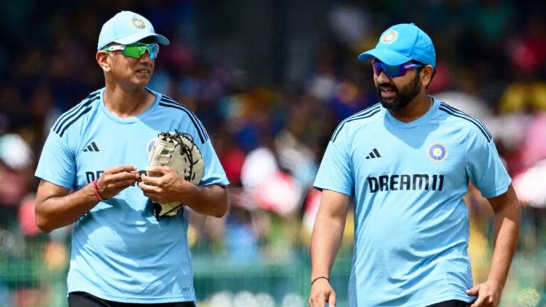 Rahul Dravid praises Rohit Sharma leadership