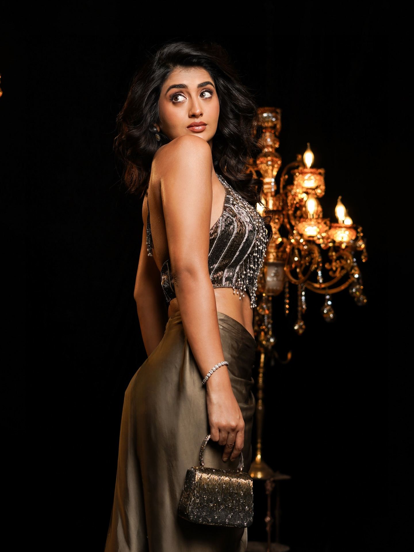 Rashi Singh Highlights Power Glam Fashion Mood