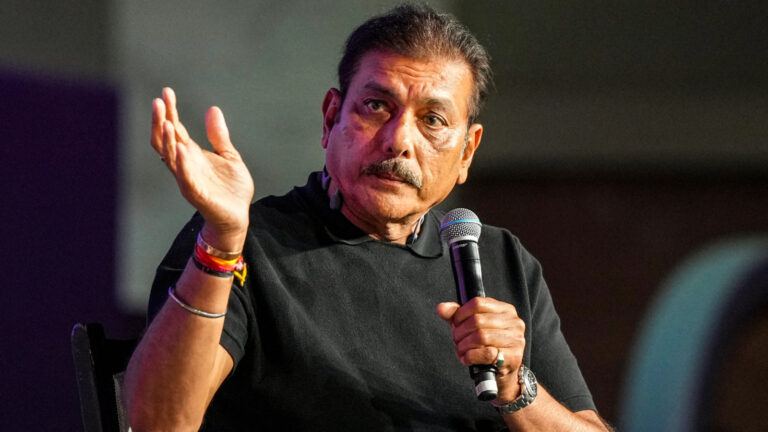 Ravi Shastri speaking on team accountability