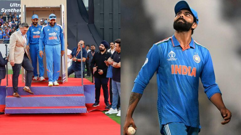 Ravindra Jadeja in Indian jersey