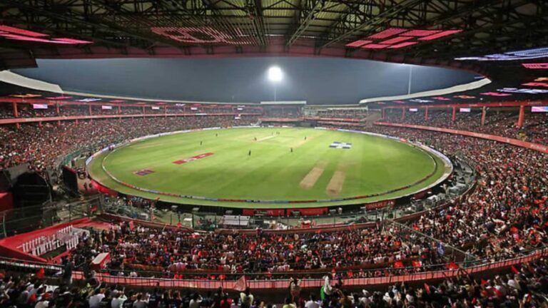 RCB fans at Chinnaswamy Stadium