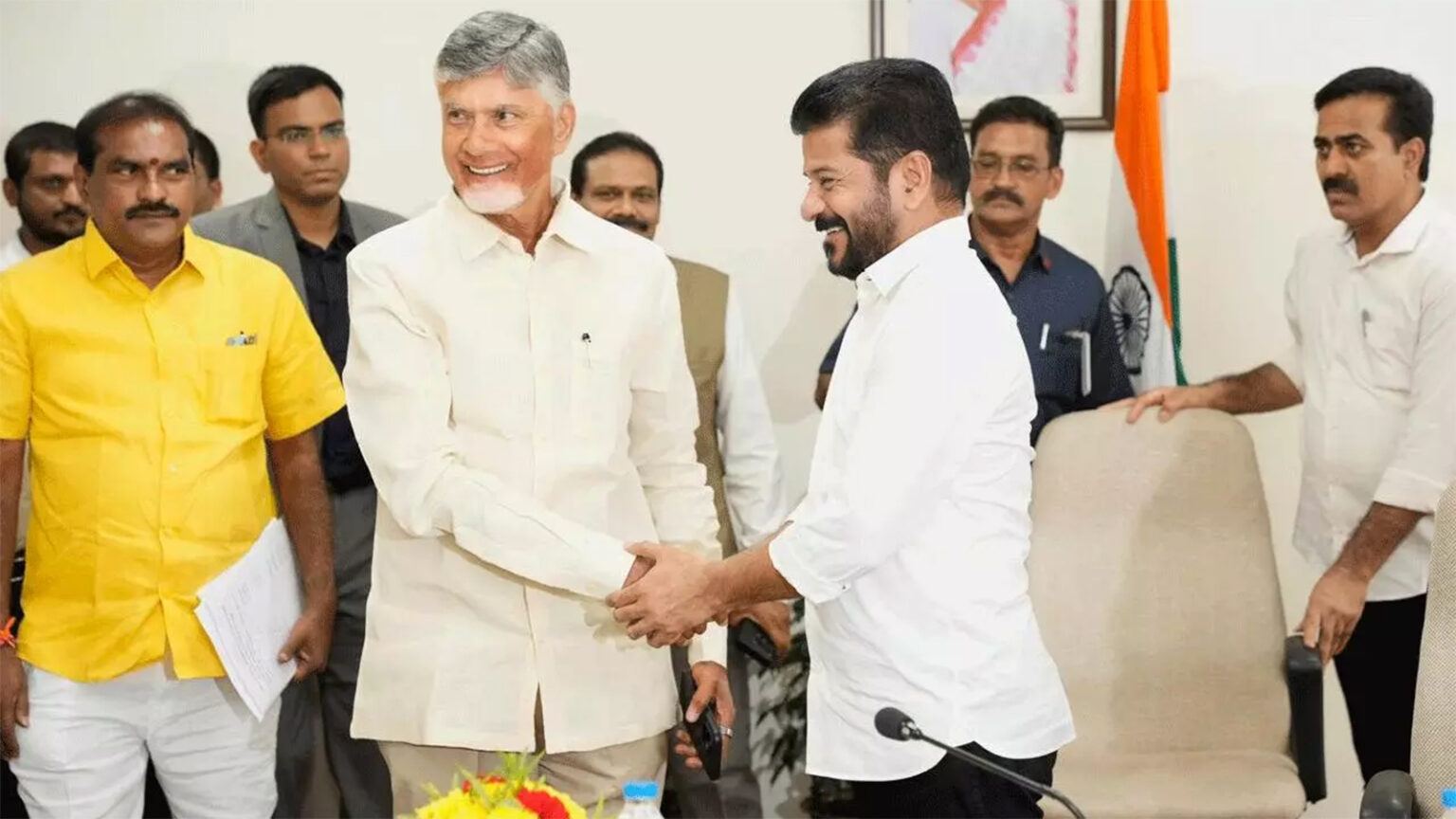 Revanth Reddy’s Remarks Draw Response From AP Government