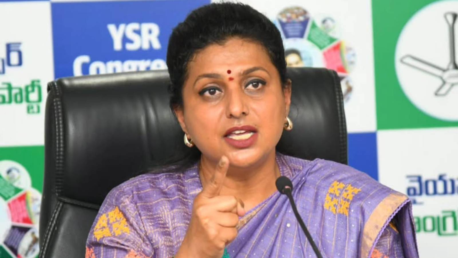 Roja’s Remarks Spark Fresh Row After YSRCP Defeat