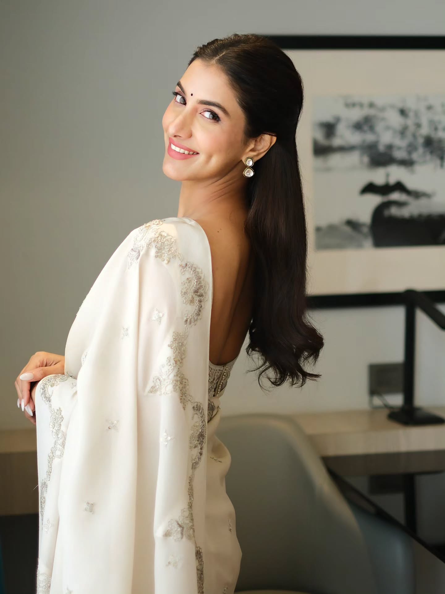 Rukmini Maitra timeless saree fashion moment