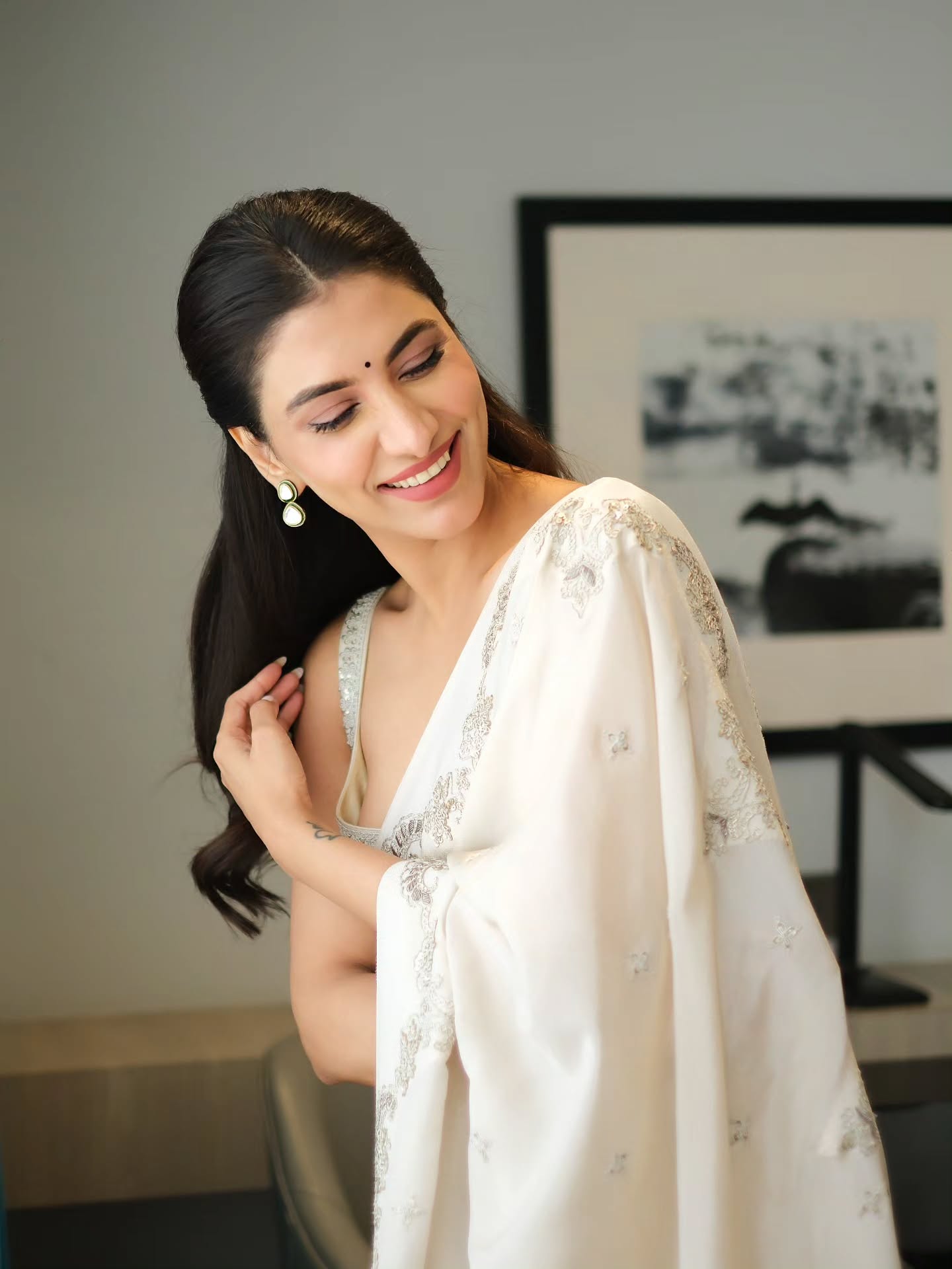 Rukmini Maitra classic ethnic style portrait