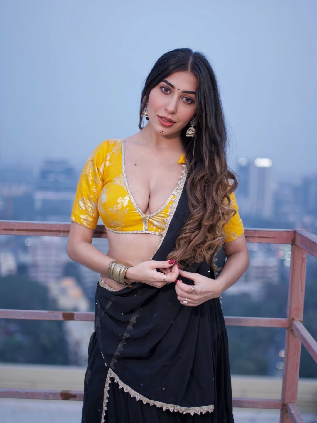 Beautiful Ruma Sharma Slaying In Ornate Jhumkas.