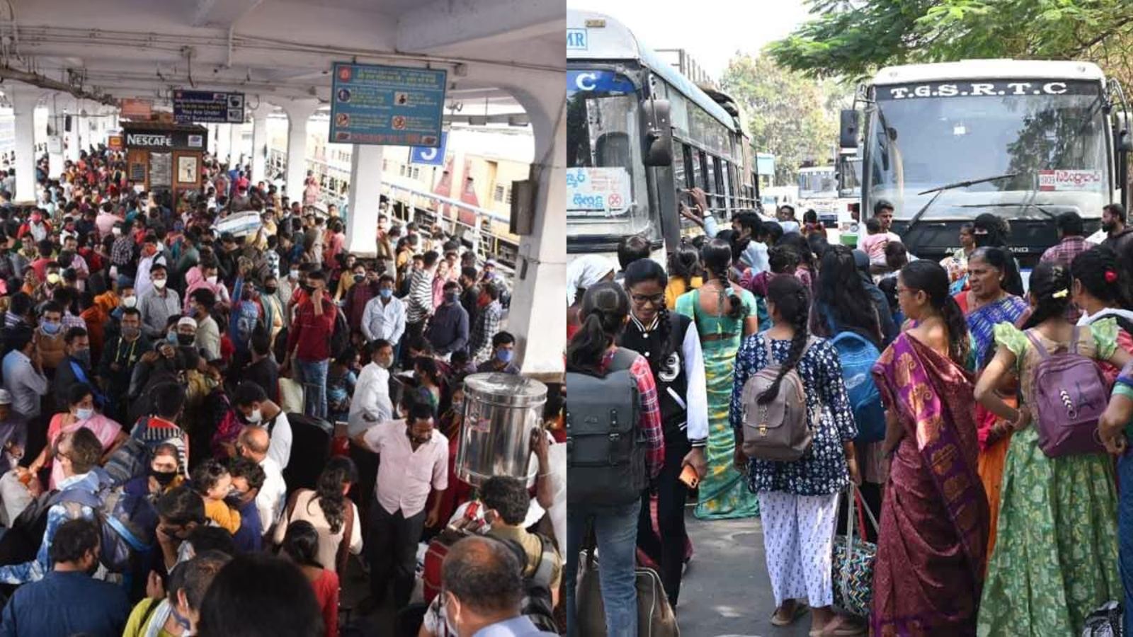 sankranti-rush-at-hyderabad-bus-station