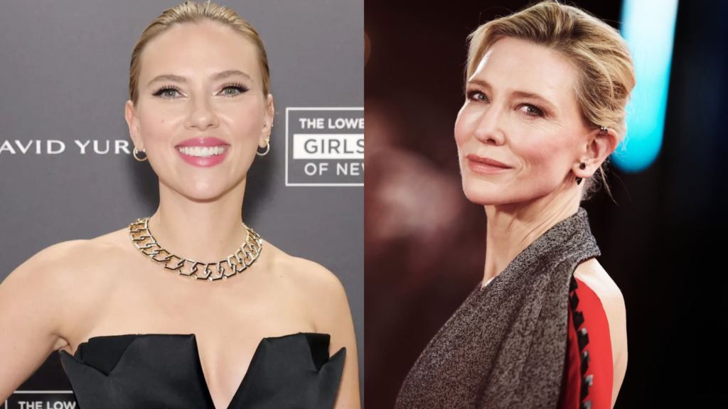 Scarlett Johansson Cate Blanchett AI debate
