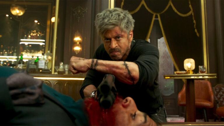 Shah Rukh Khan shooting King climax scene