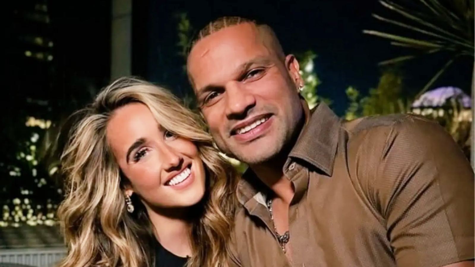 Shikhar Dhawan engaged to Sophie Shine