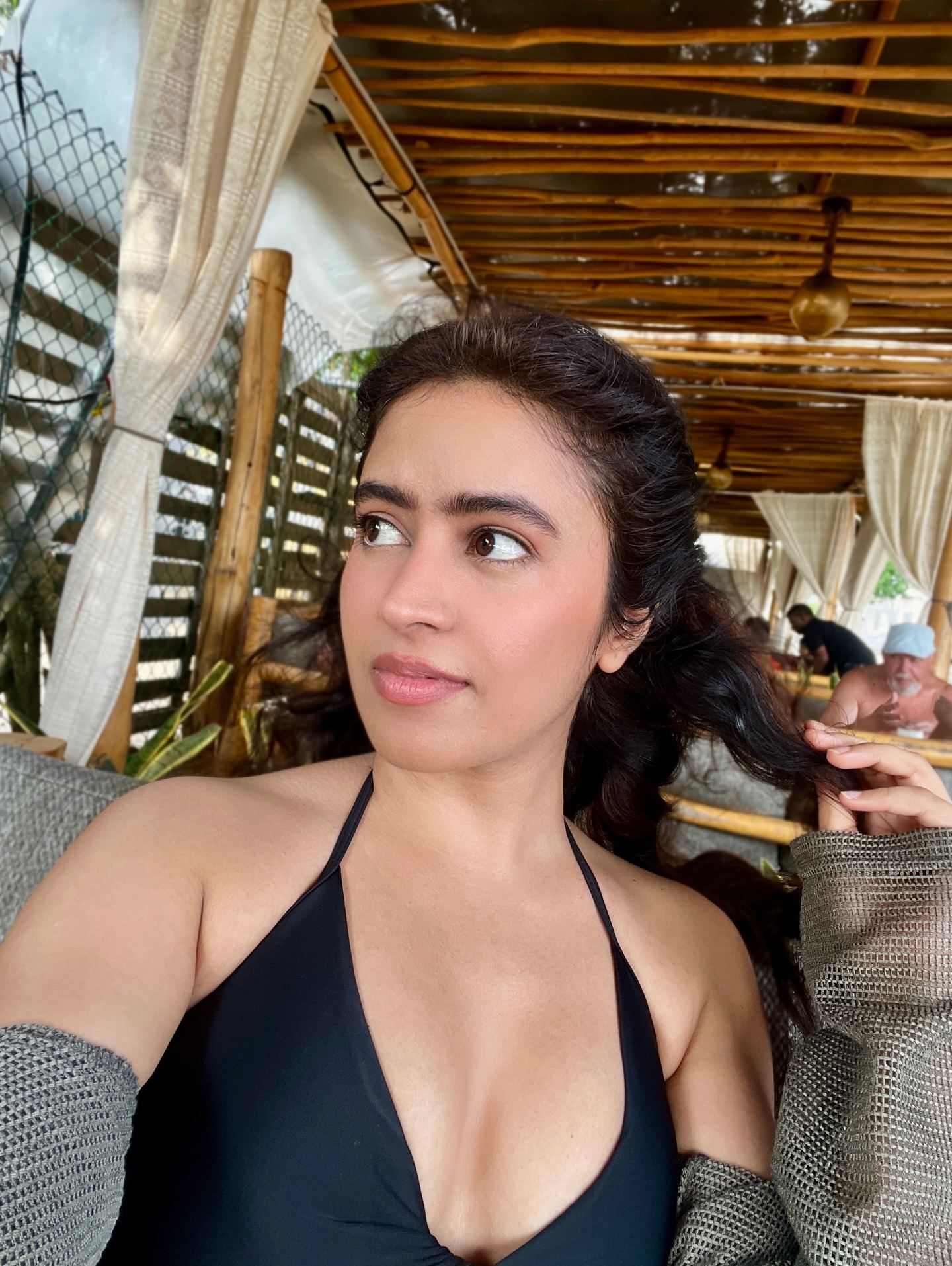 Shobhita Rana Poses Confidently In Resort Lounge