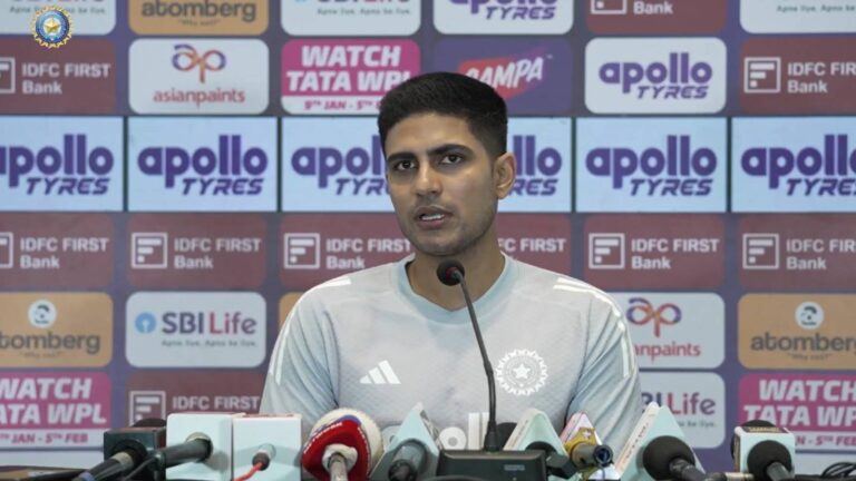 Shubman Gill speaks on World Cup snub