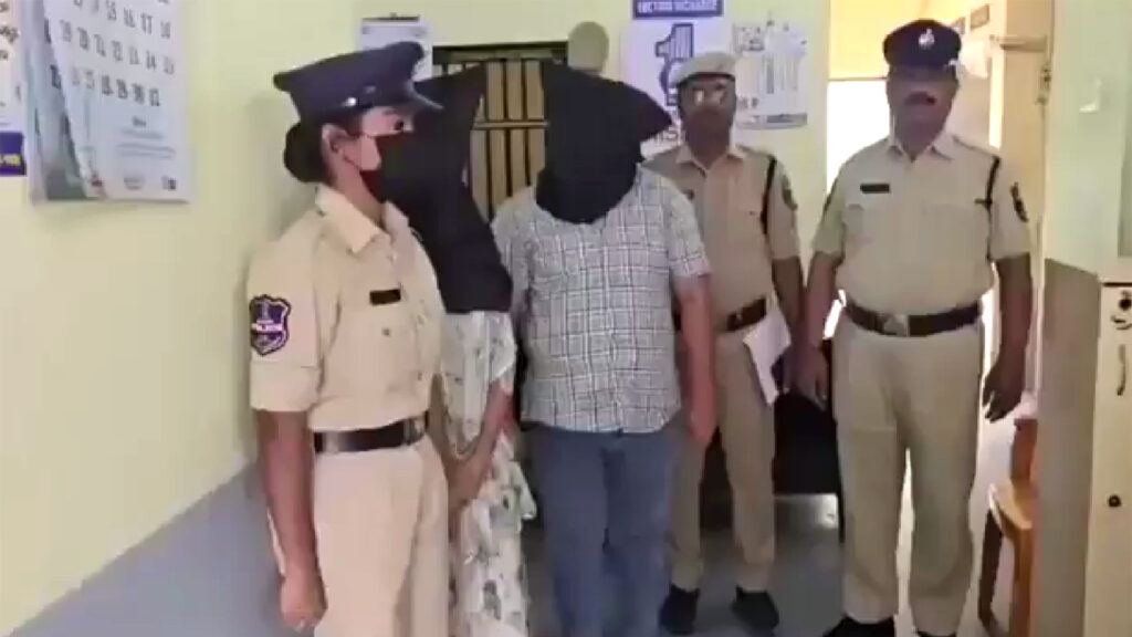 Karimnagar couple arrested in blackmail case