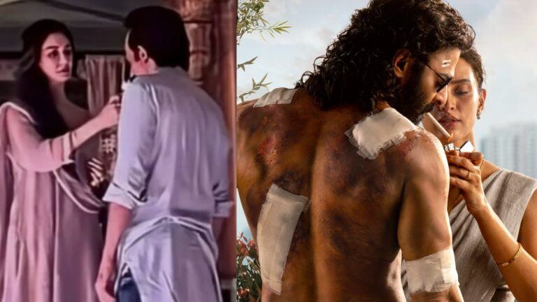 Spirit poster Cpied Dhurandhar Scene