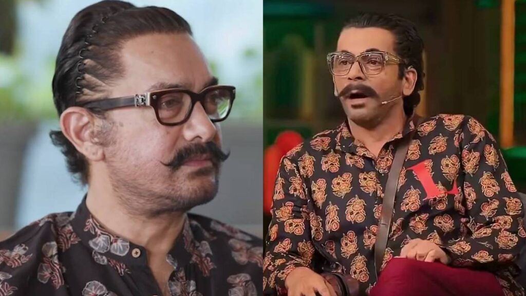 Sunil Grover Aamir Khan mimicry act