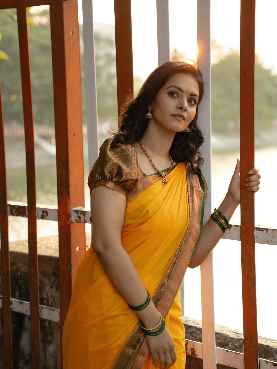 Swathishta Krishnan Traditional Gold Jewelry Set