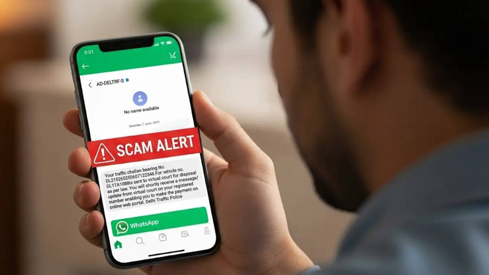 Traffic Challan Scam