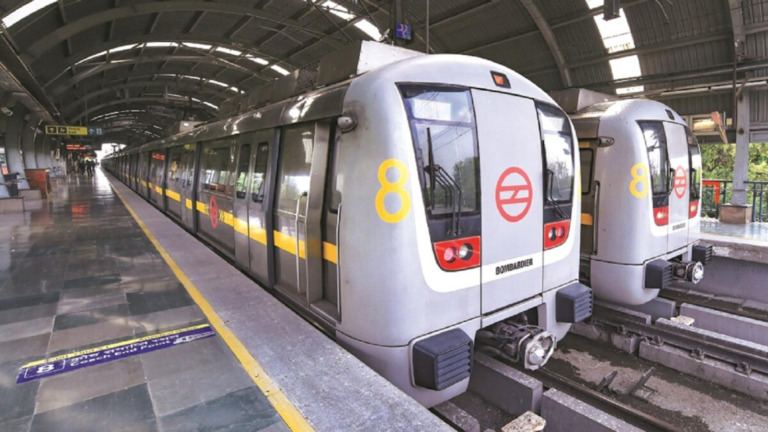 US woman at Delhi metro station incident