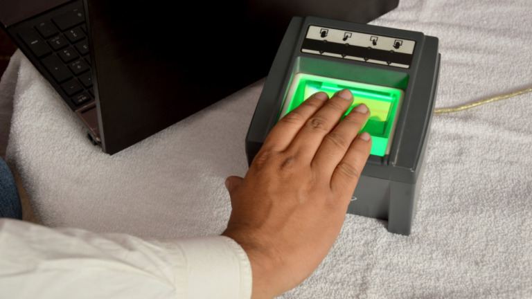 USCIS biometrics notice for F-1 OPT