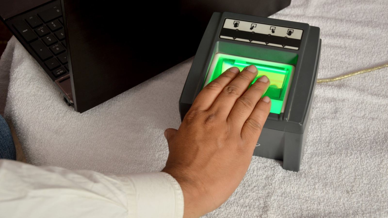 USCIS biometrics notice for F-1 OPT