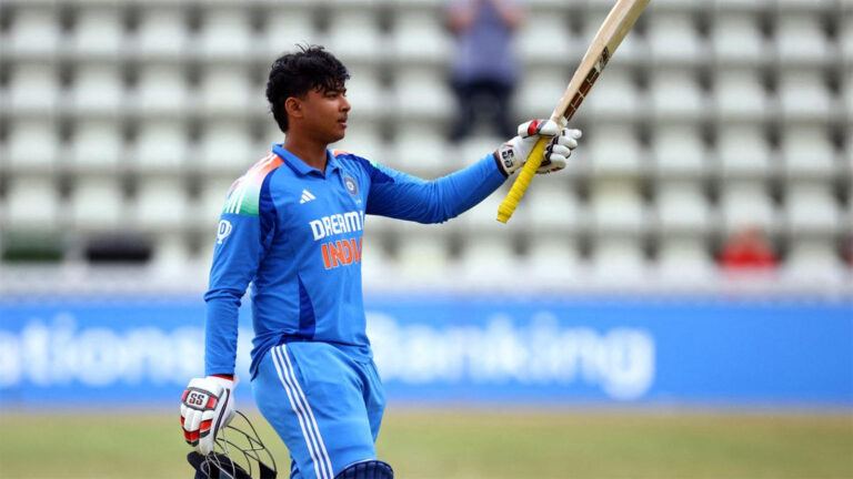 Vaibhav Suryavanshi Youth ODI record knock