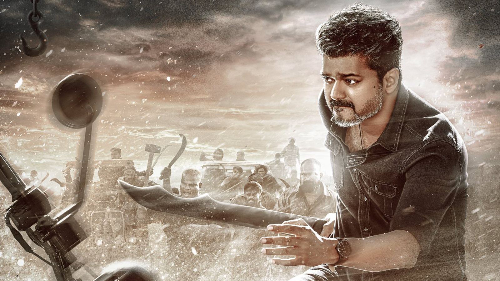 Vijay in Jana Nayagan promotional still