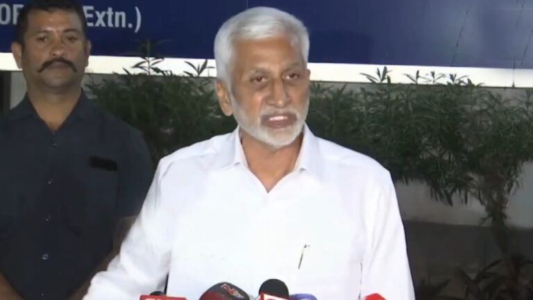 Vijayasai Reddy speaks after ED probe