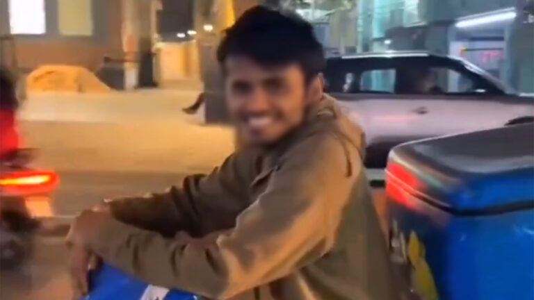 Viral pizza delivery boy video controversy