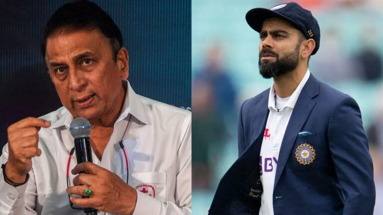 Virat Kohli batting during ODI match