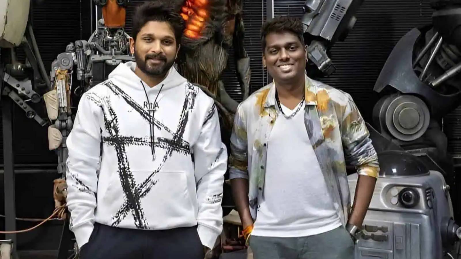 Allu Arjun Atlee film shooting moment
