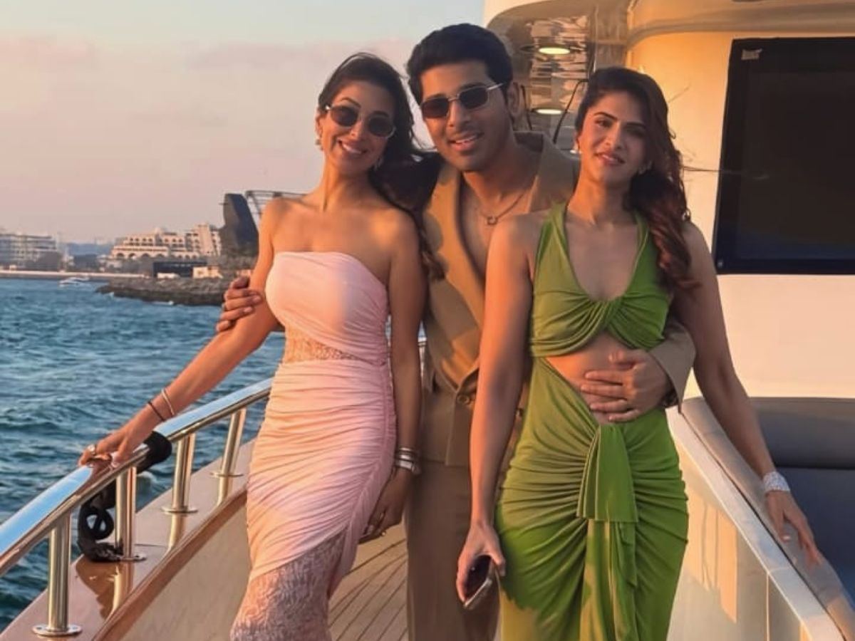 Allu Sirish And Nayanika Chic Celebration Style