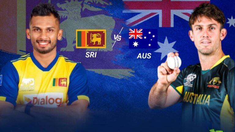 Australia vs Sri Lanka T20 world cup match