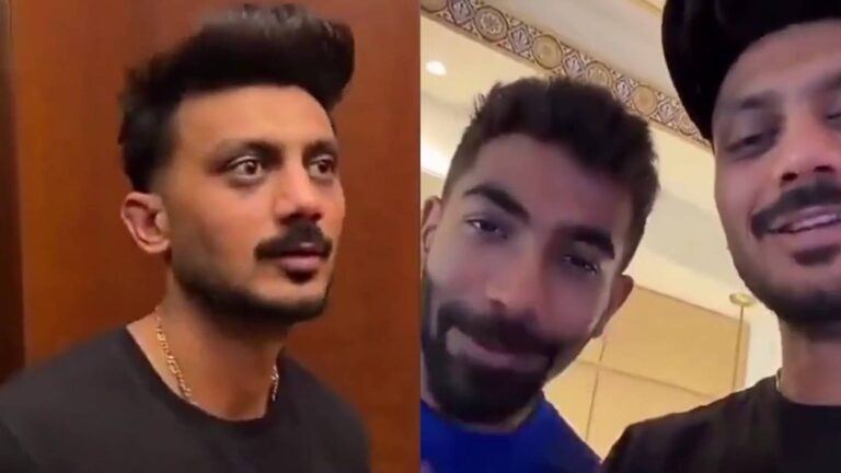 Axar Patel Bumrah fun dressing room moment