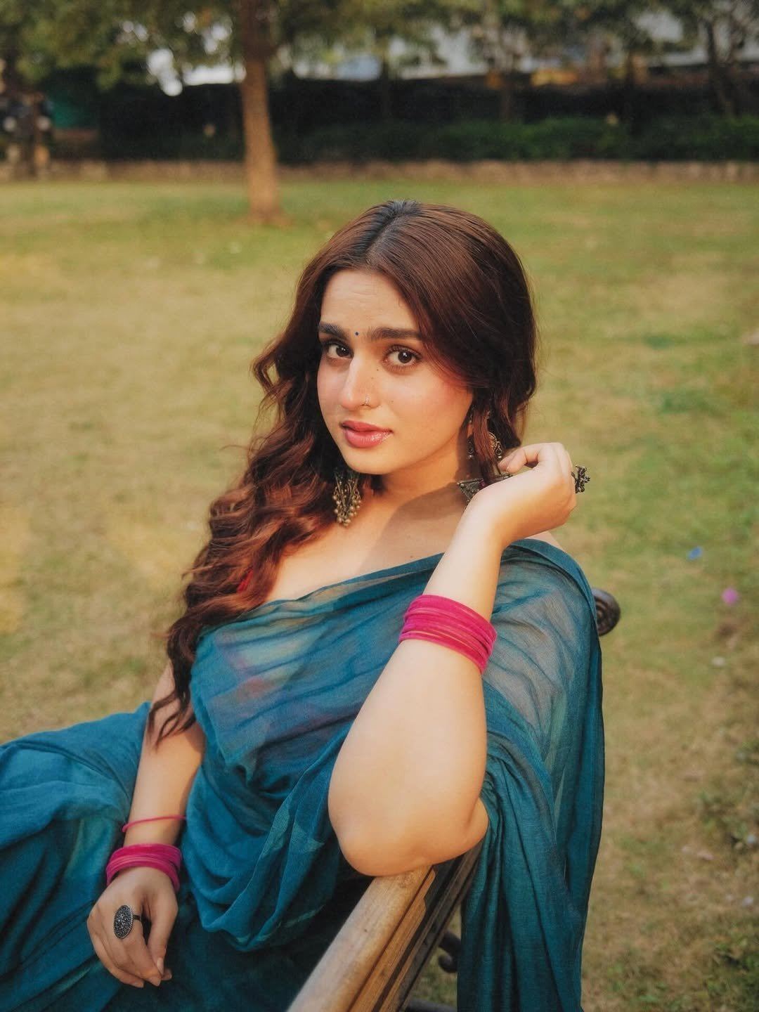Ayesha Khan Showing Off Her Toned Back And Curves