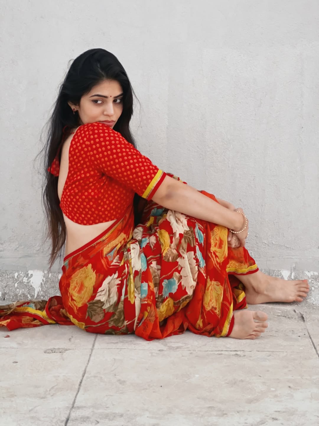 Bandhavi Sridhar Showing Off Classy Ethnic Look