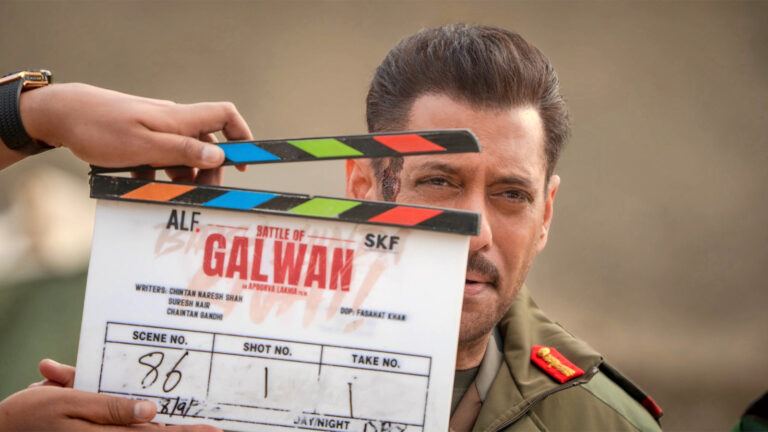 Salman Khan Battle of Galwan dance shoot