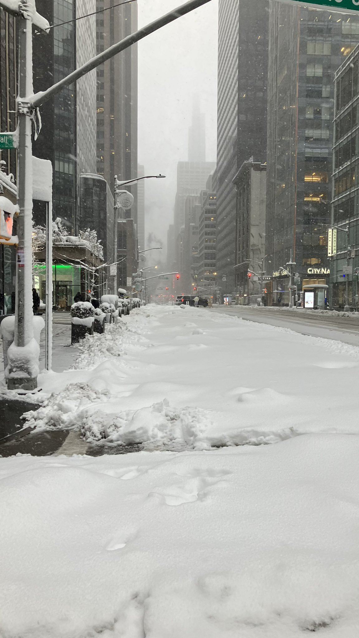 Blizzard Leaves New York Paralyzed