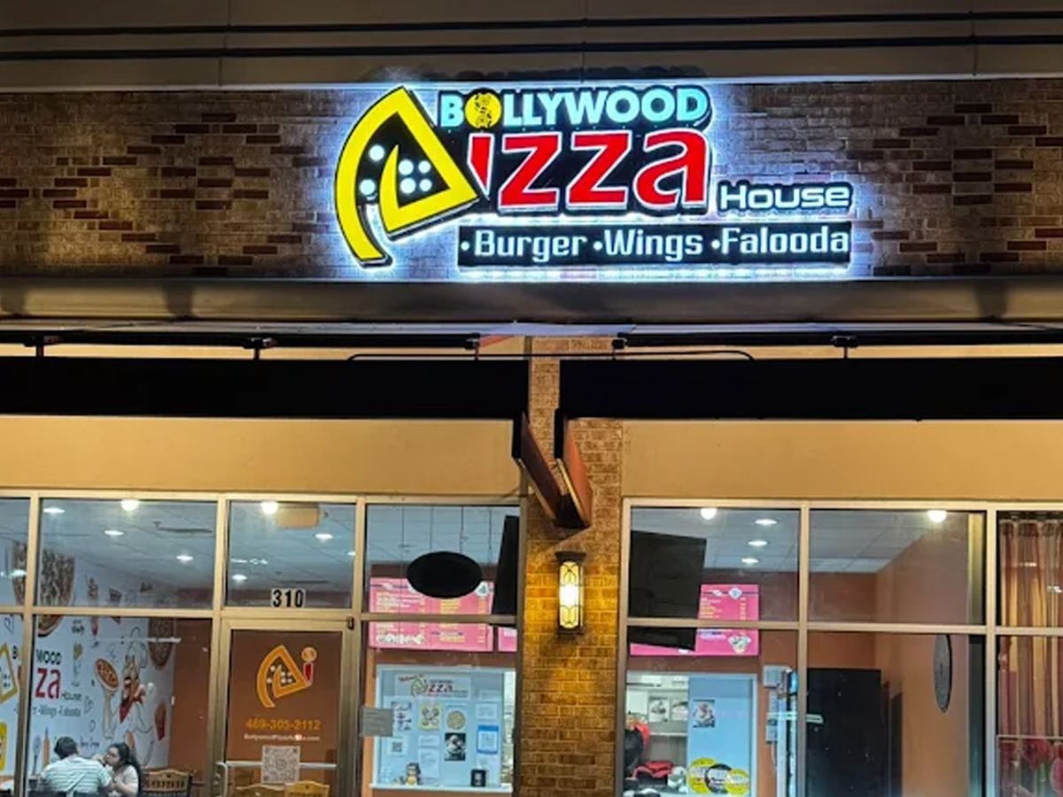 Bollywood Pizza House Frisco restaurant exterior