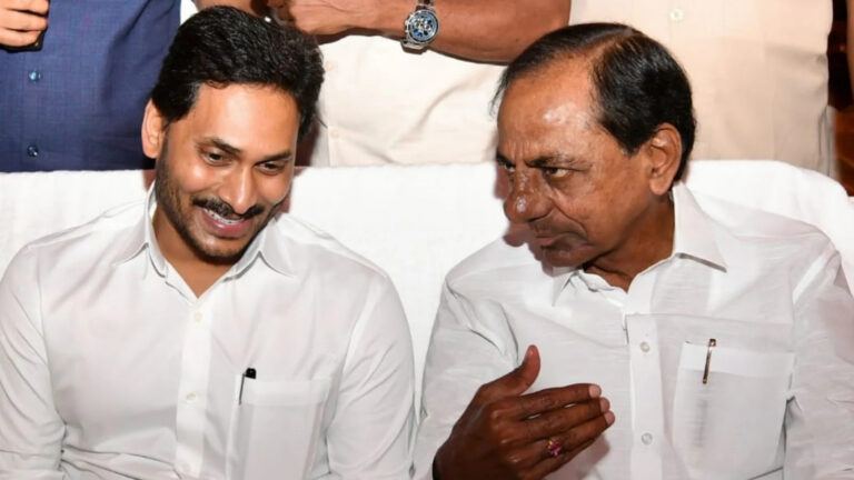 BRS and YSRCP leaders amid social media buzz over Telangana municipal election results