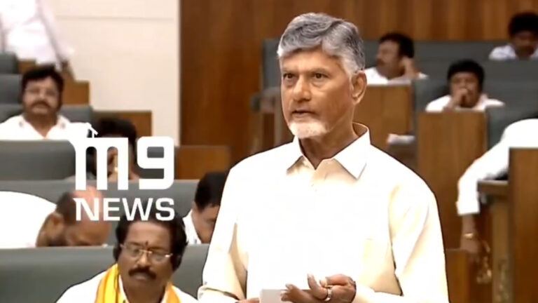 Chandrababu Naidu addressing the Assembly on Nallamala Sagar project and Telangana–Andhra water politics