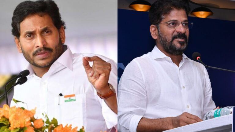 Comparison of Revanth Reddy and Y. S. Jagan Mohan Reddy over Kaleshwaram and Amaravati mega projects
