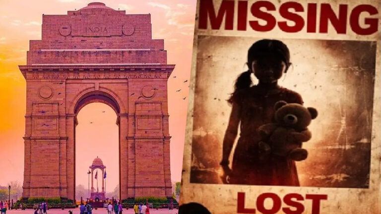 Delhi missing persons data