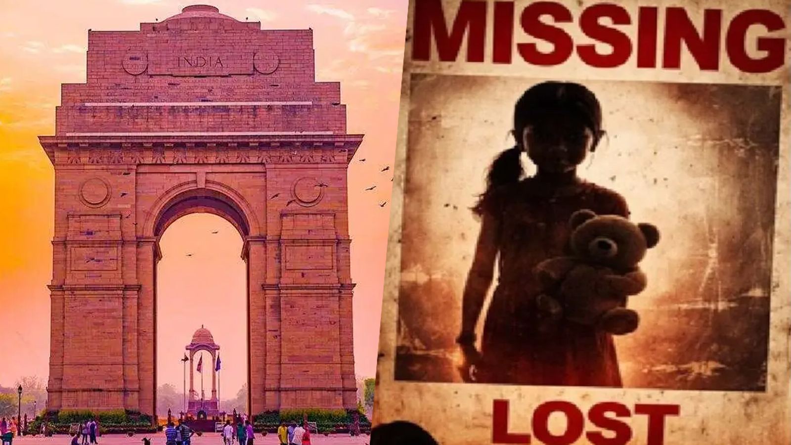 Delhi missing persons data