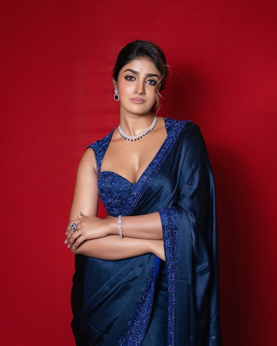 Dimple Hayathi Confident Glam Portrait